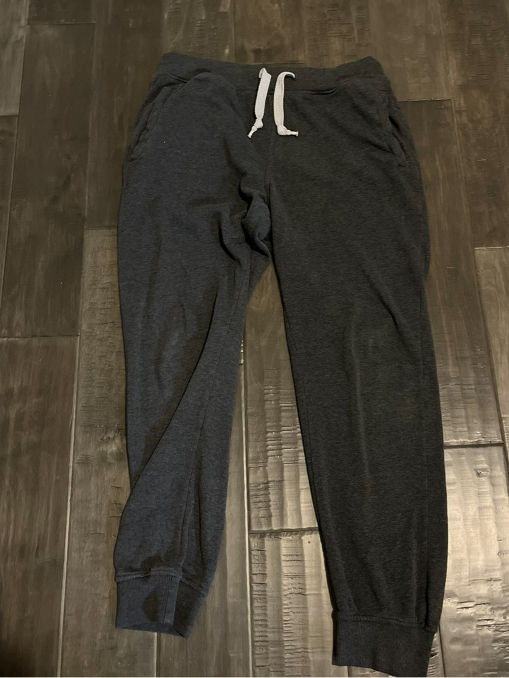 South Pole Men's Charcoal Drawstring Joggers
